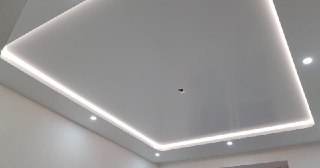 Светодиодные натяжные потолки Морозовск, цена от 1539 руб.